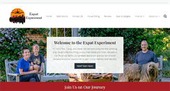 Desktop Screenshot of expatexperiment.com